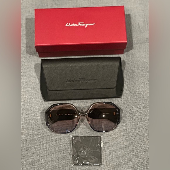 Salvatore Ferragamo Butterfly Full Rim Sunglasses main image 7